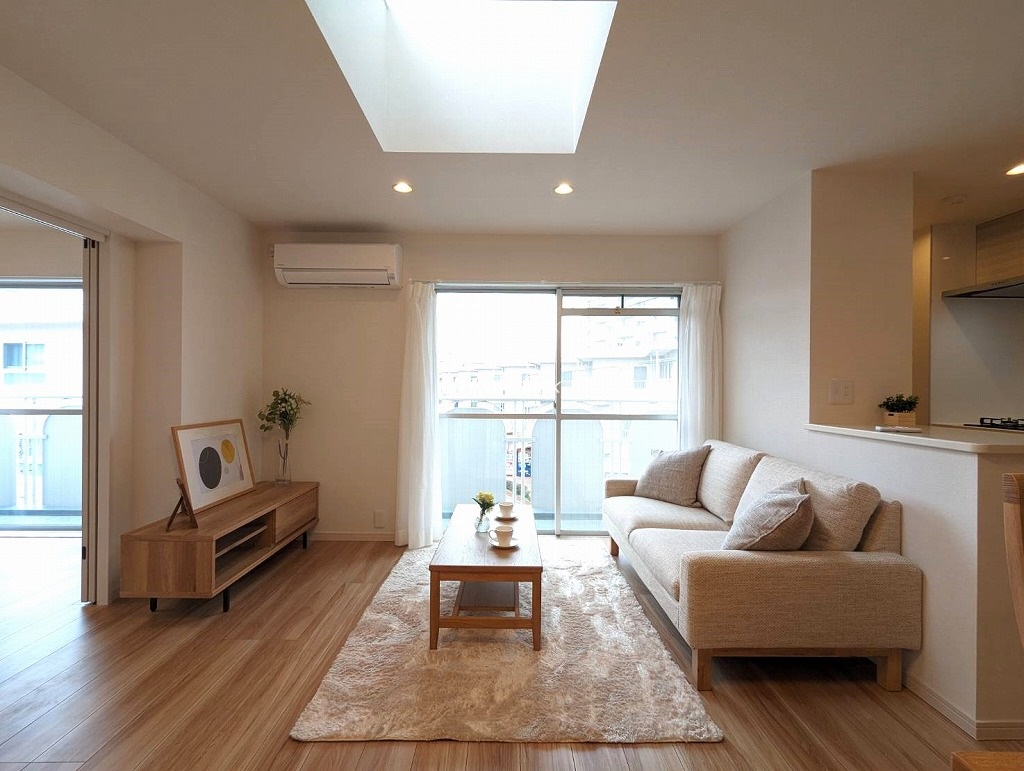 上板橋サンライトマンションG棟3階　家具・エアコン付すぐお住まいになれます
